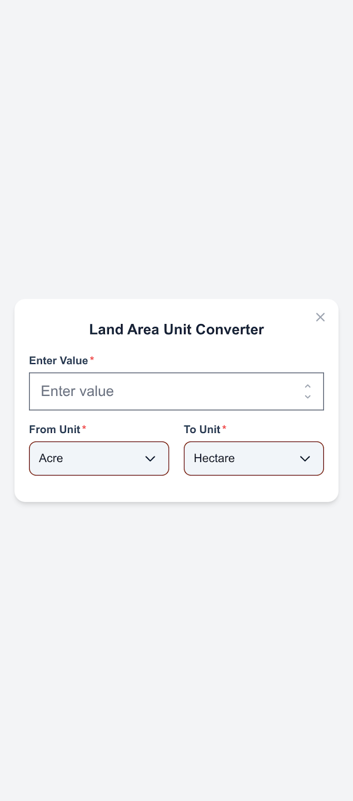Calculate Land Size In Any Unit