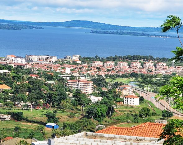 40 Decimals Hilltop Land with Lake View in Lubowa