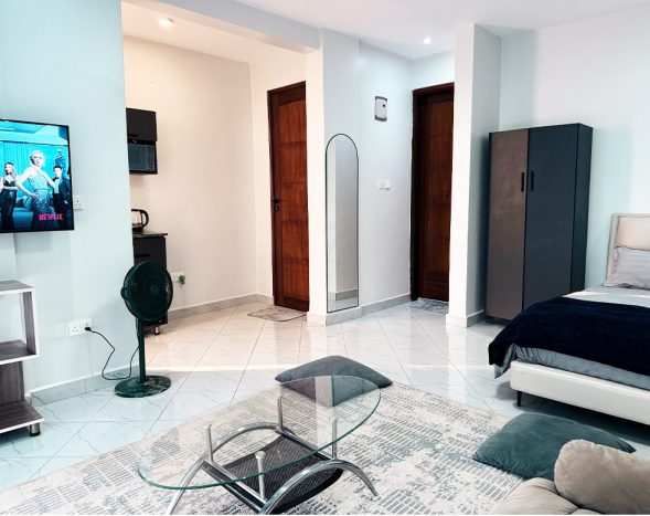 Furnished Studio Apartment/Airbnb for Rent in Kisaasi