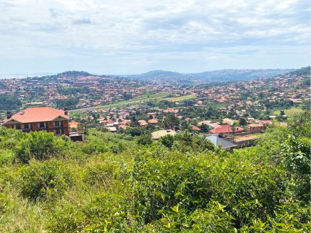 hilltop plot for sale in Kitende